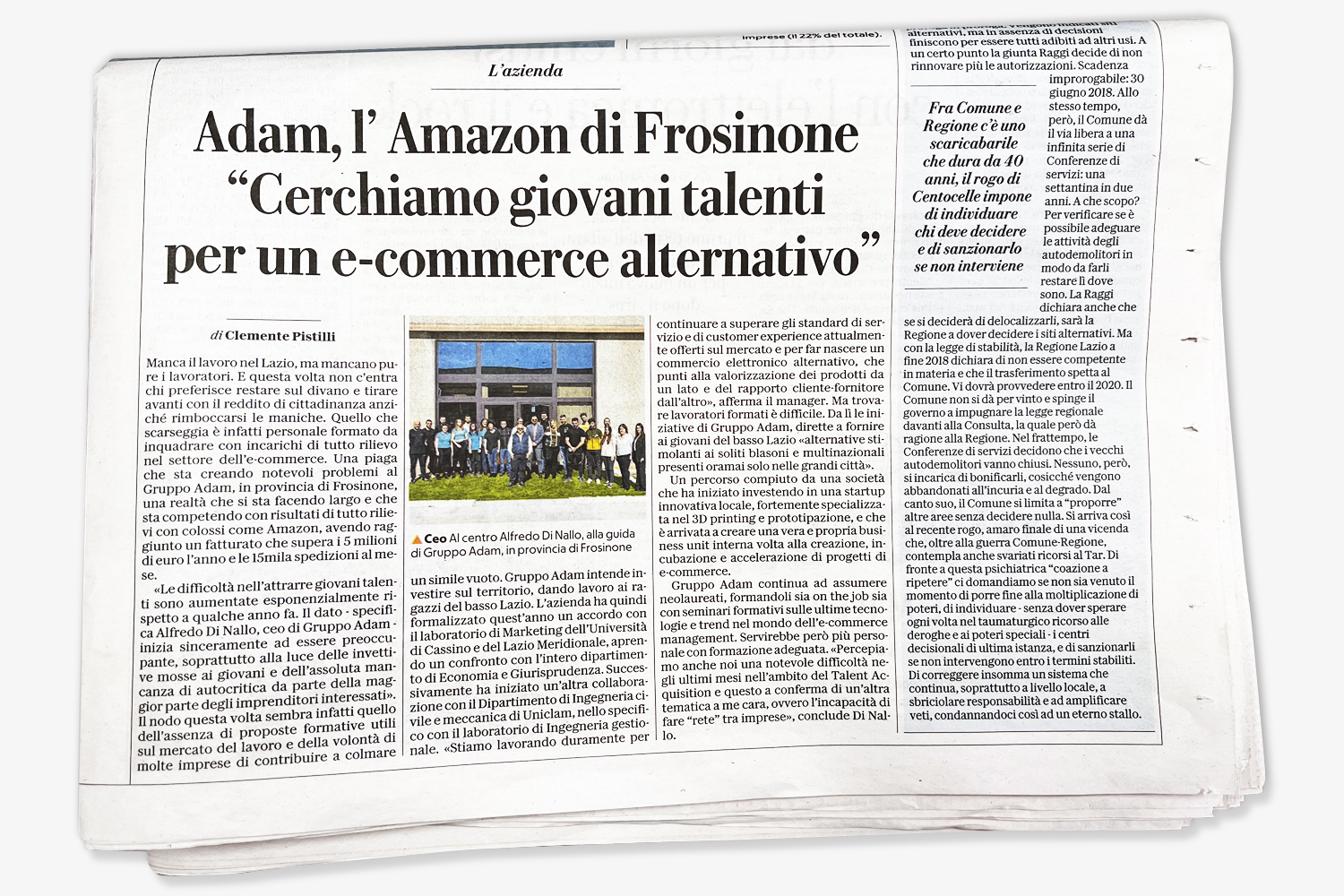 Gruppo Adam: alla ricerca di giovani talenti per un e-commerce competitivo